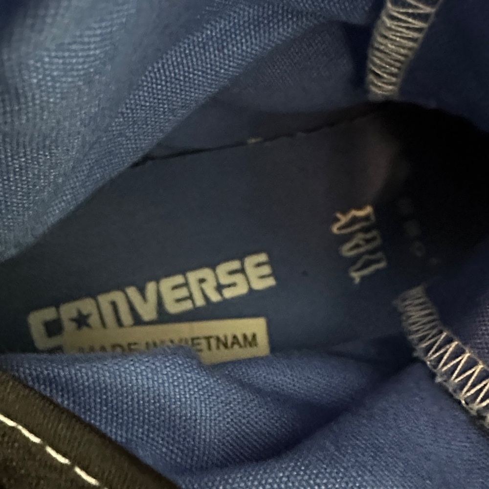 Converse Tall Black Lace-Up Boots with Purple Laces - Picture 3 of 10